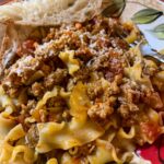 Mafalda Bolognese Pasta Dinner