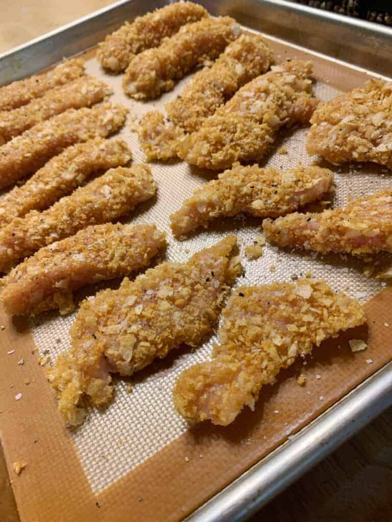 How To Make Baked Chicken Tenders - Nerd Culinary