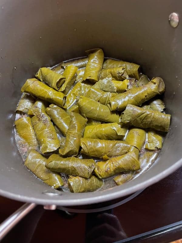 Stuffed Lebanese Grape Leaves