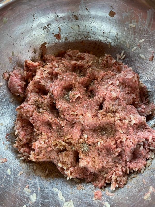 Lamb & Rice Mix for Stuffed Grape Leaves