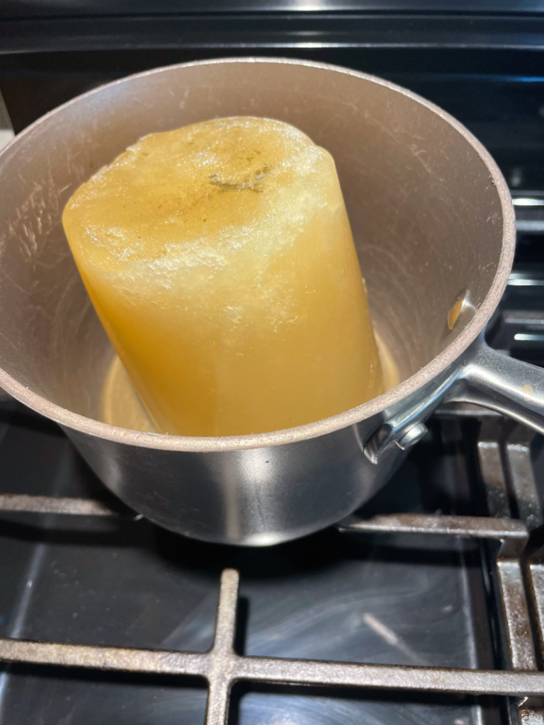 Homemade Chicken Stock for Stuffed Pepper Soup