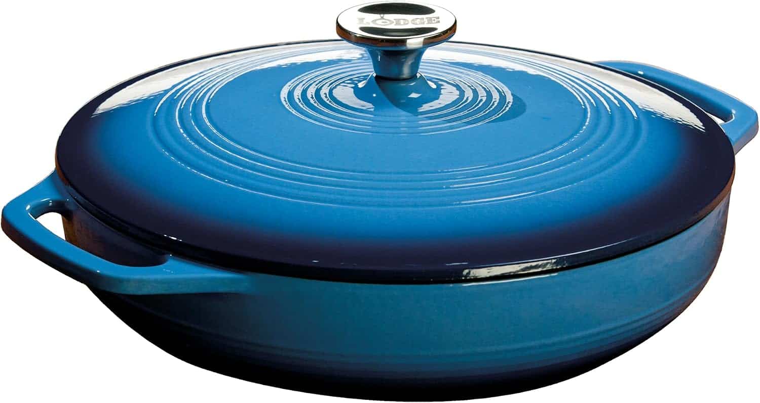 Lodge Essential Enamel Cast Iron Braiser